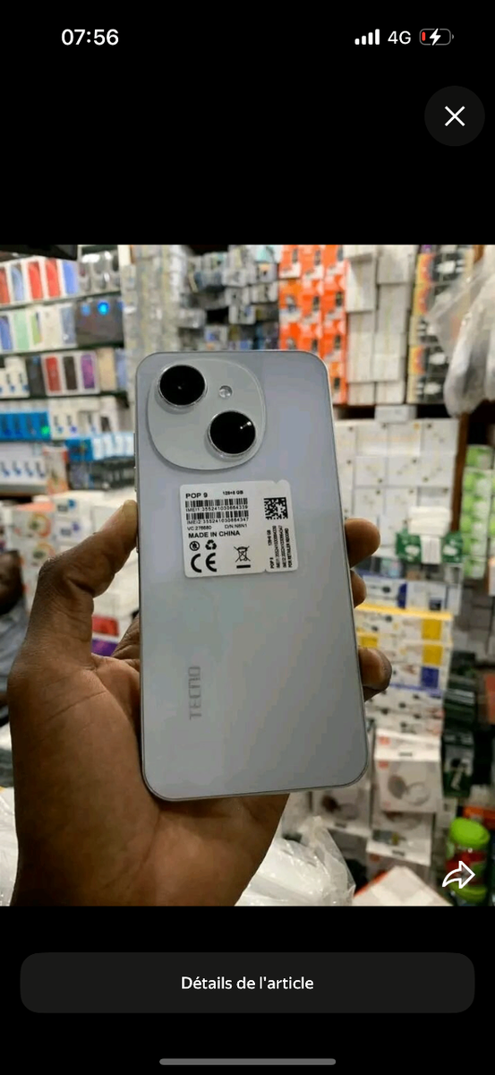 Smartphone moderne Tecno