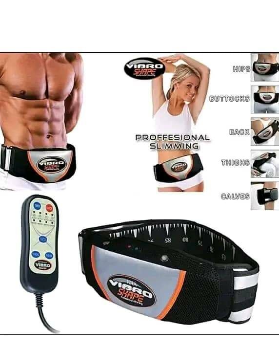 CEINTURE VIBRO POUR FITNESS AVEC SAC DE RANGEMENT