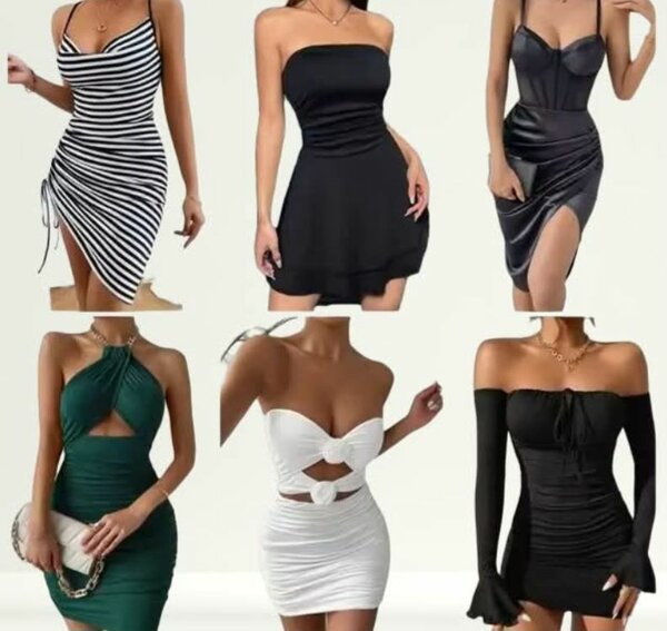 Robe courte pour femme élégante