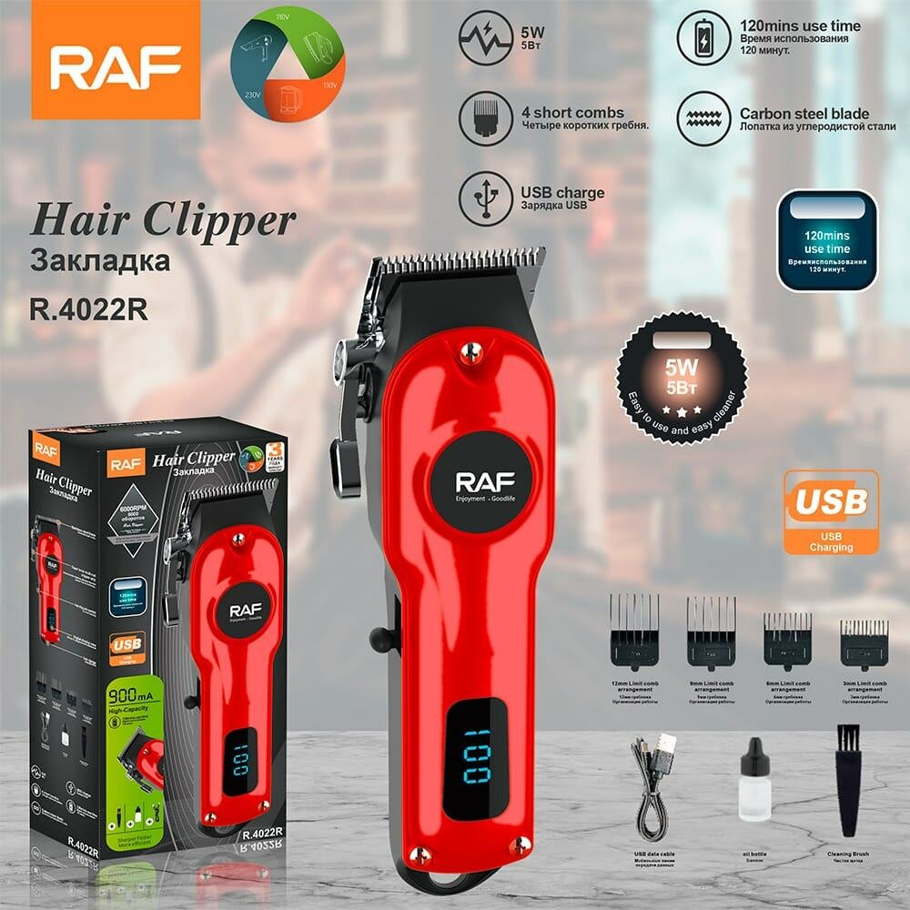 Tondeuse à Cheveux RAF Professionnelle