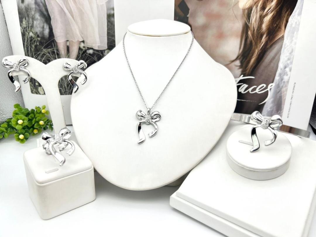 Parure Bijoux Élégant Or Plaqu