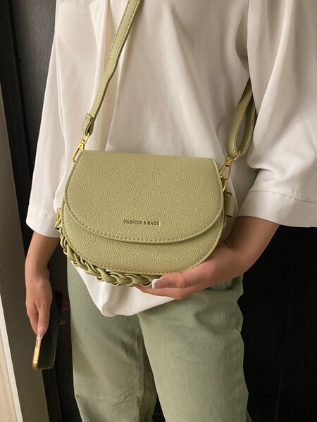 Нежная фисташковая сумочка