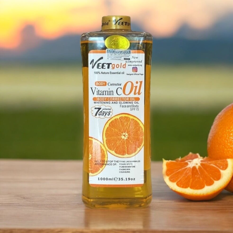 Veet gold vitamin c body oil