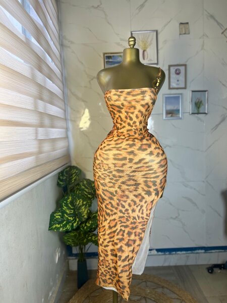 Robe élégante soirée femme