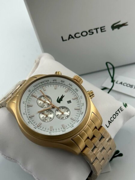 Montre Homme Lacoste Dorée