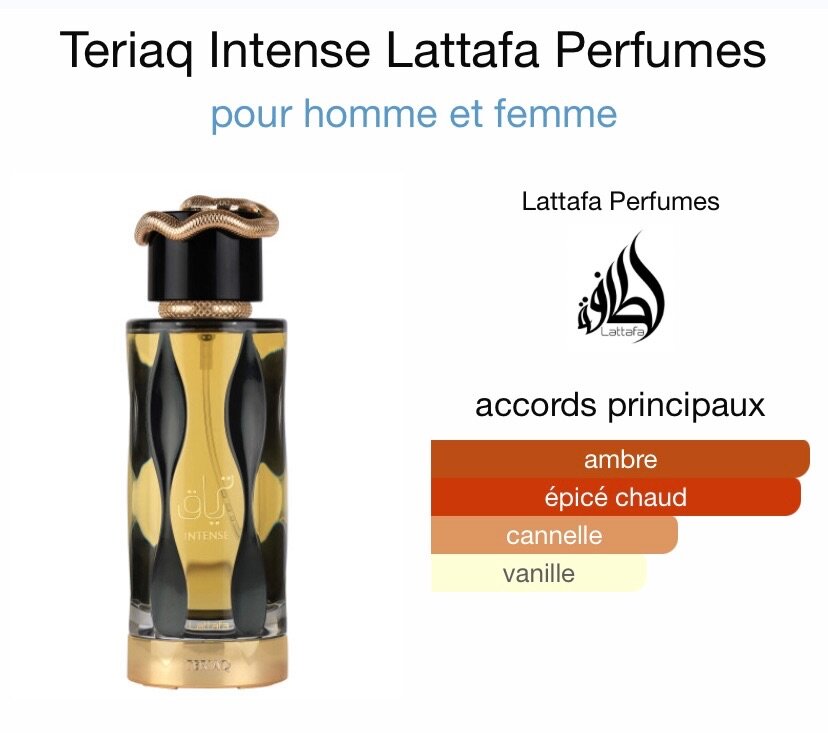 Parfum Teriaq Intense
