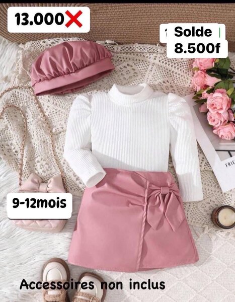 Ensemble Bébé Élégant 9-12m