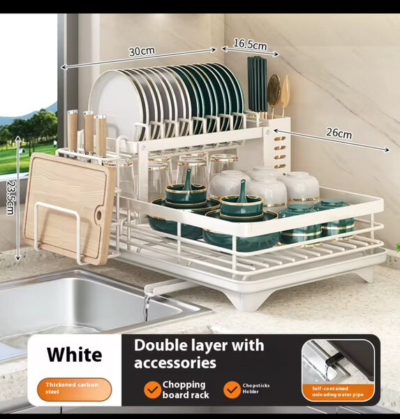 Égouttoir à vaisselle moderne