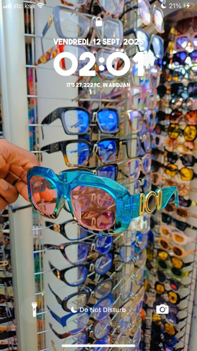 Lunettes de Soleil Trendy