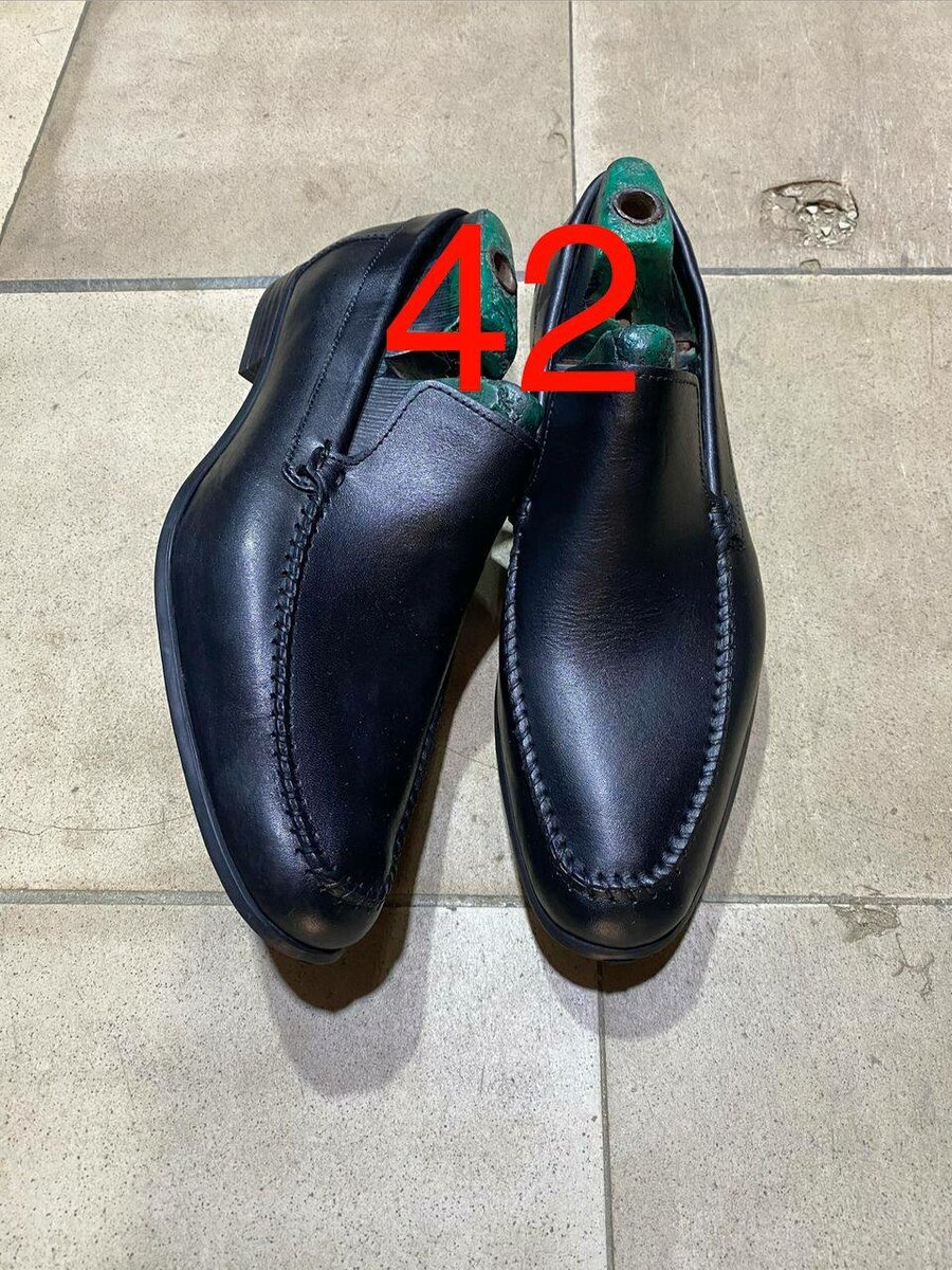 Chaussures Habillées en Cuir Noir