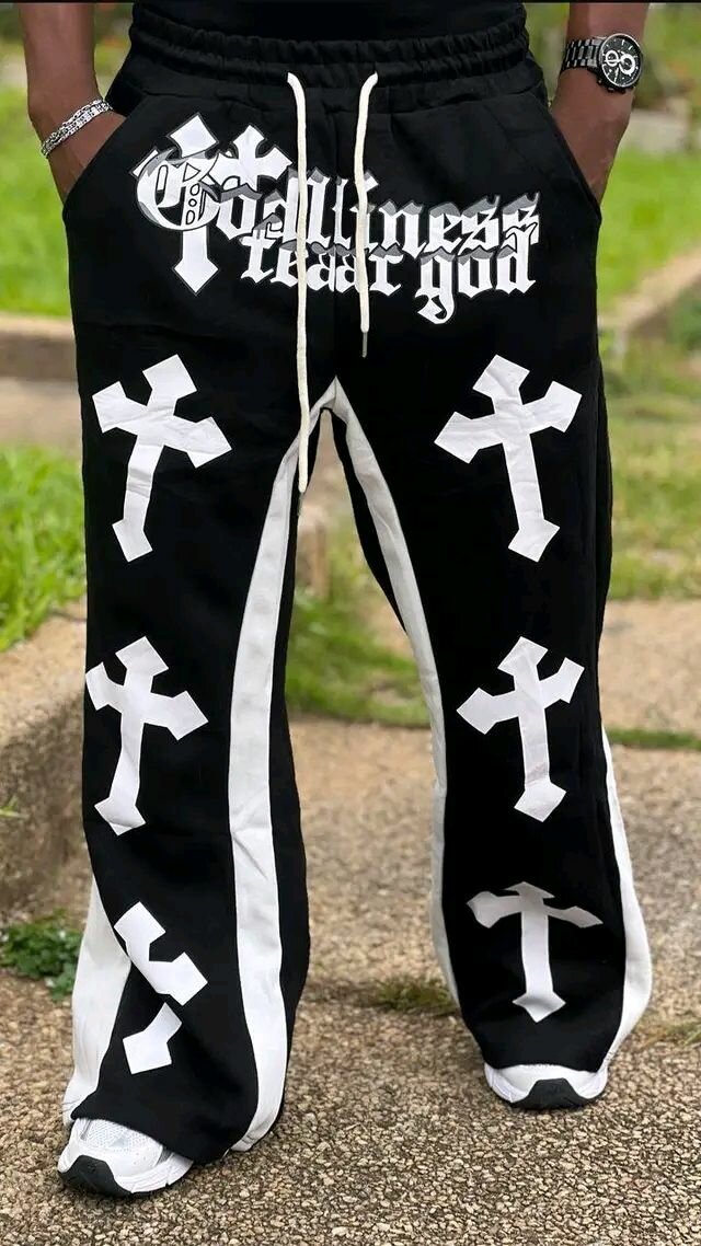 Pantalon de survêtement gothique