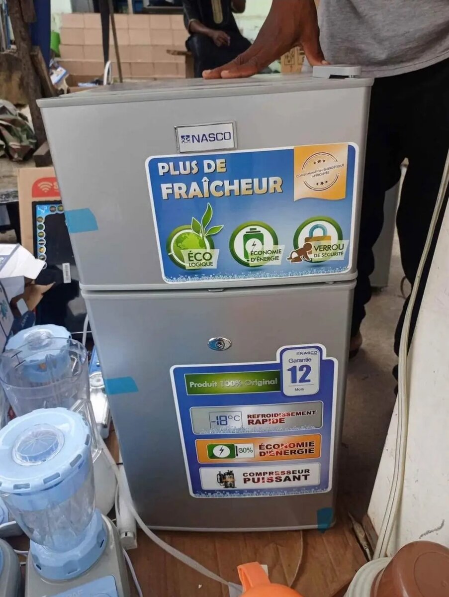 Réfrigérateur compact Nasco écoénergétique