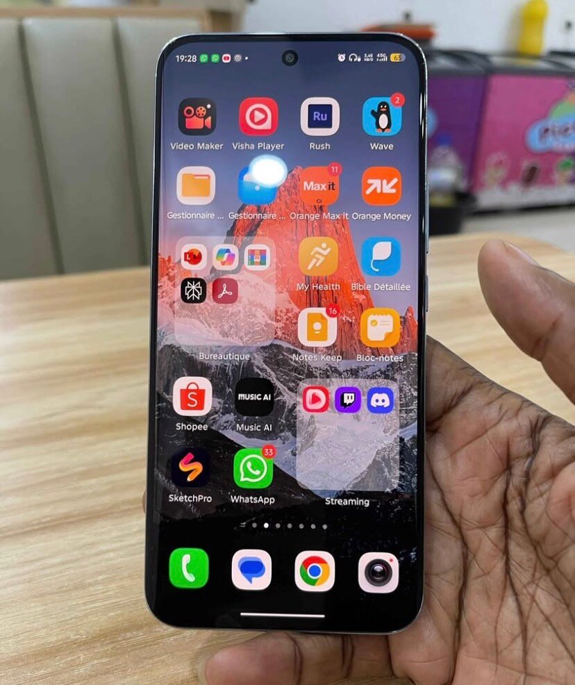 Smartphone Android moderne