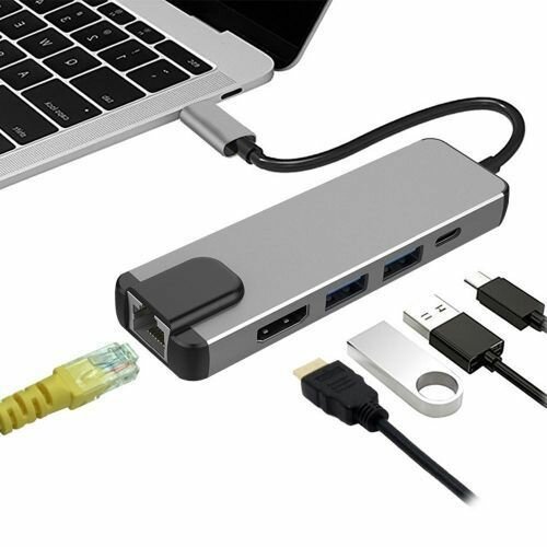 Hub USB-C 8-en-1 Multiprise
