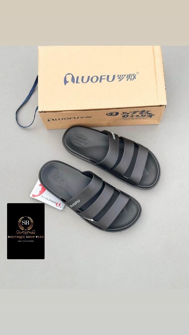 Sandales de lux original 100% en gomme dans carton