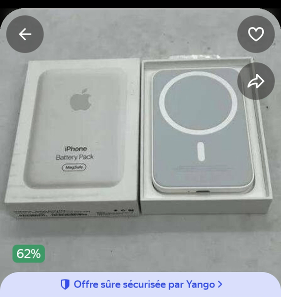 Apple MagSafe Batterie iPhone