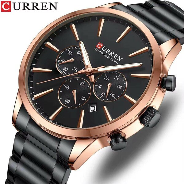 Montre Homme Chronographe Elegante