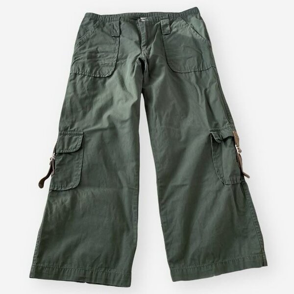Pantalon Cargo Vert Homme