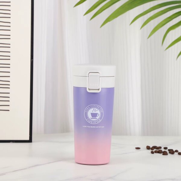 Thermos en acier inoxydable coloré