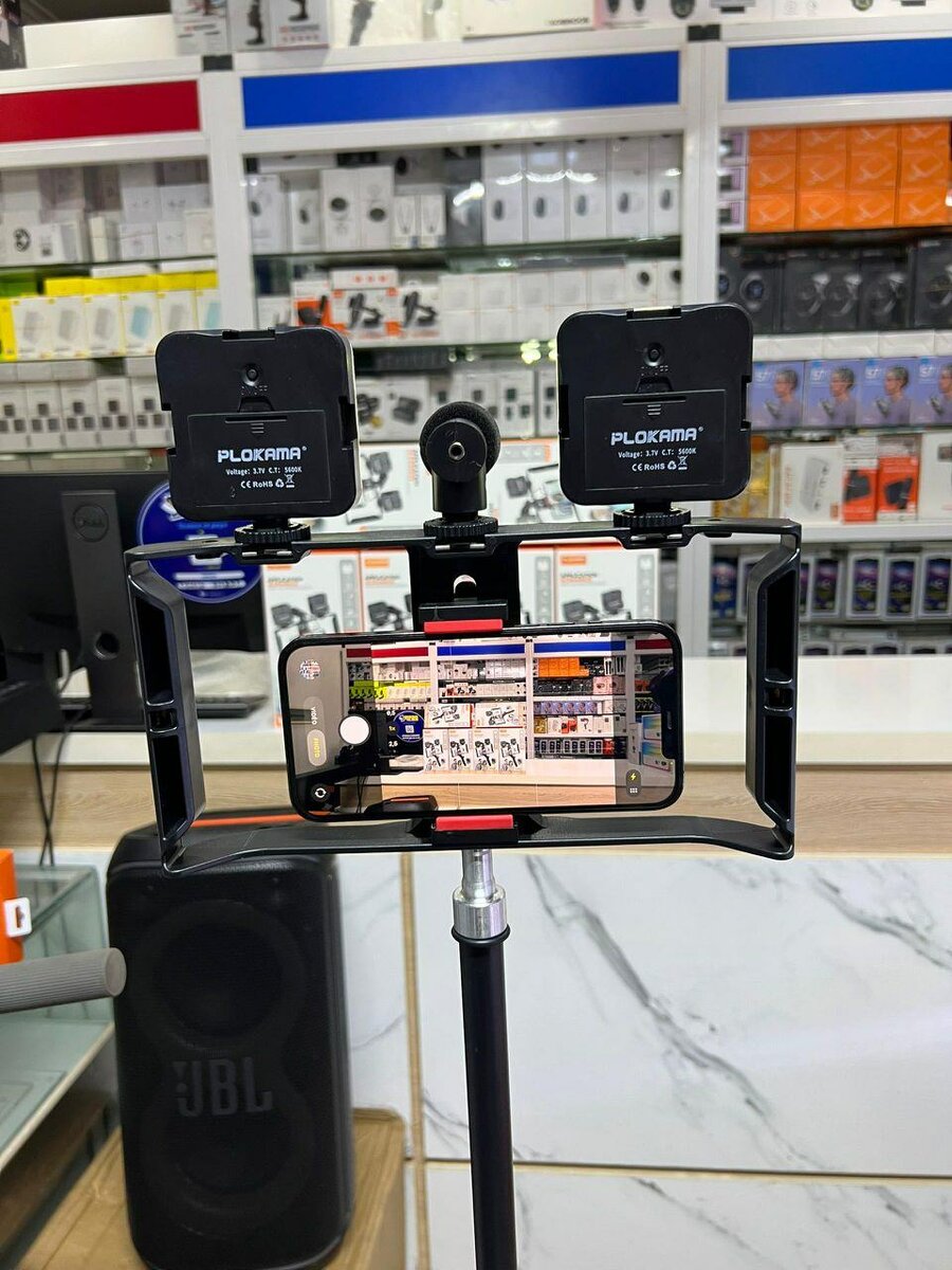 Support Téléphone avec Lumière Plokama PK-778