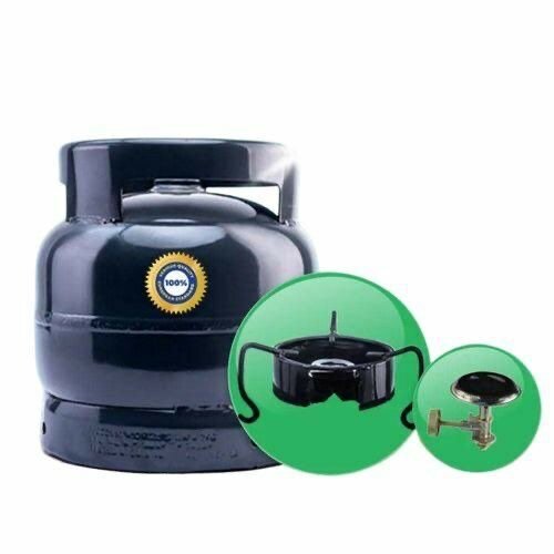 Domestic Gas Cylinder with Stand Burner - 6.0Kg