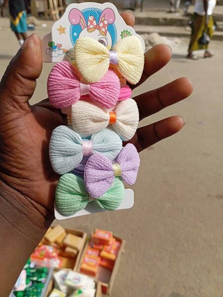 Élastiques à cheveux colorés