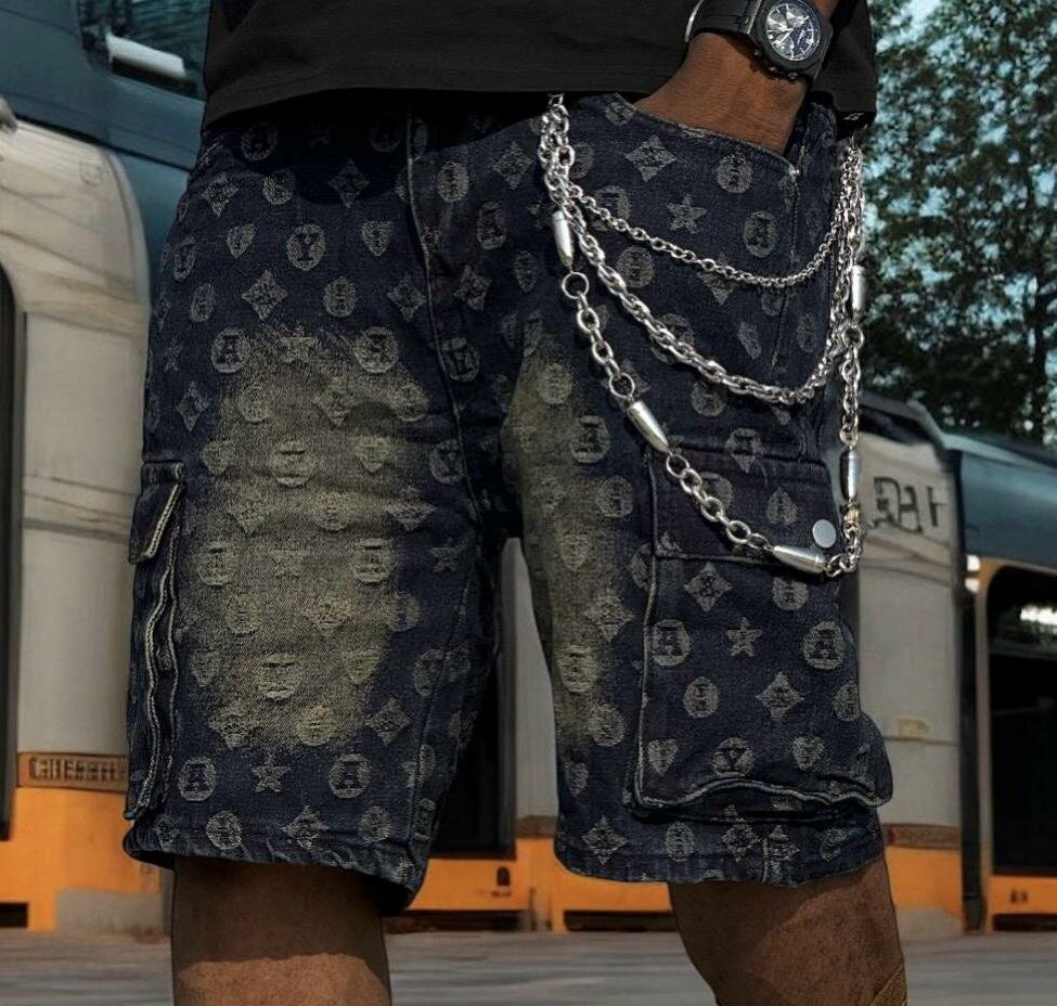Shorts en denim streetwear