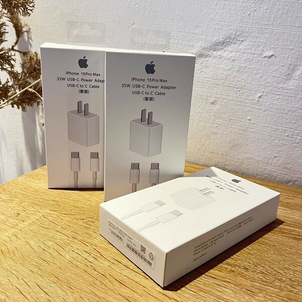 Original fast charge USB C adapter iPhone chargers