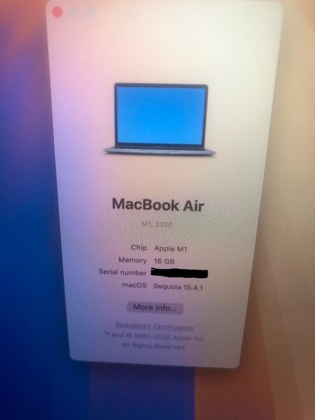 MacBook Air M1 2020