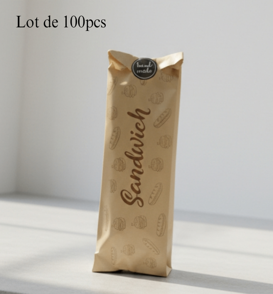 Emballage sandwich, paninis..