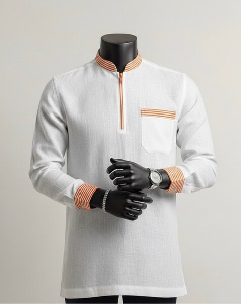 Chemise homme col mandarin