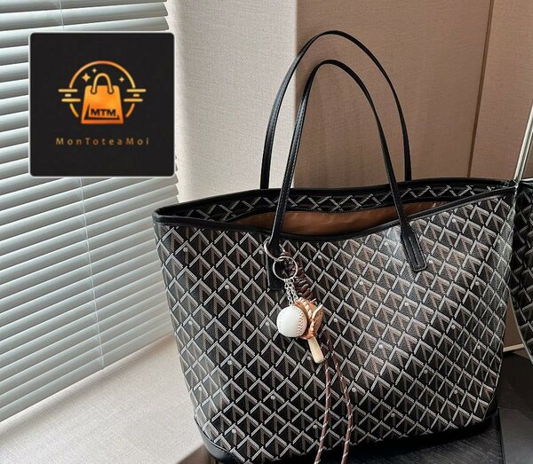 Stylish Geometric Tote Bag