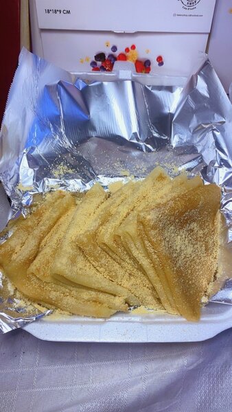 Crêpes sucrées savoureuses