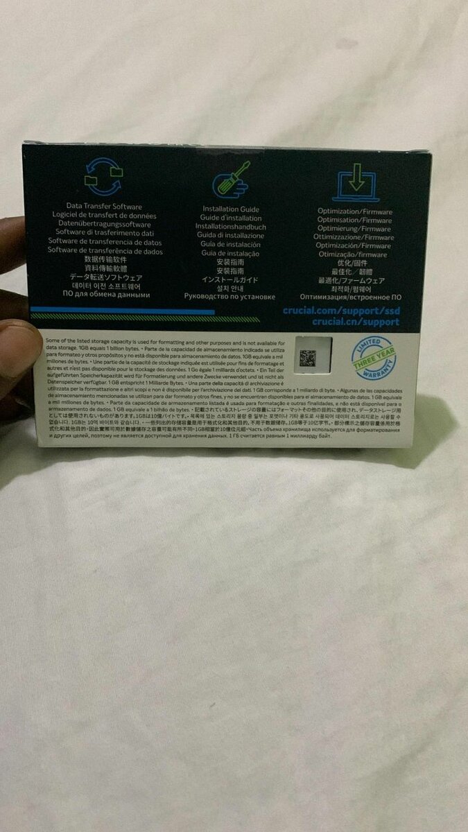 Crucial BX500 500GB SSD