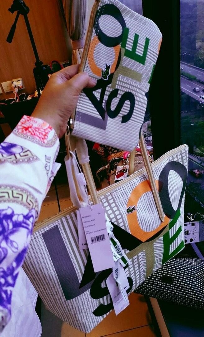 Sac cabas Lacoste moderne