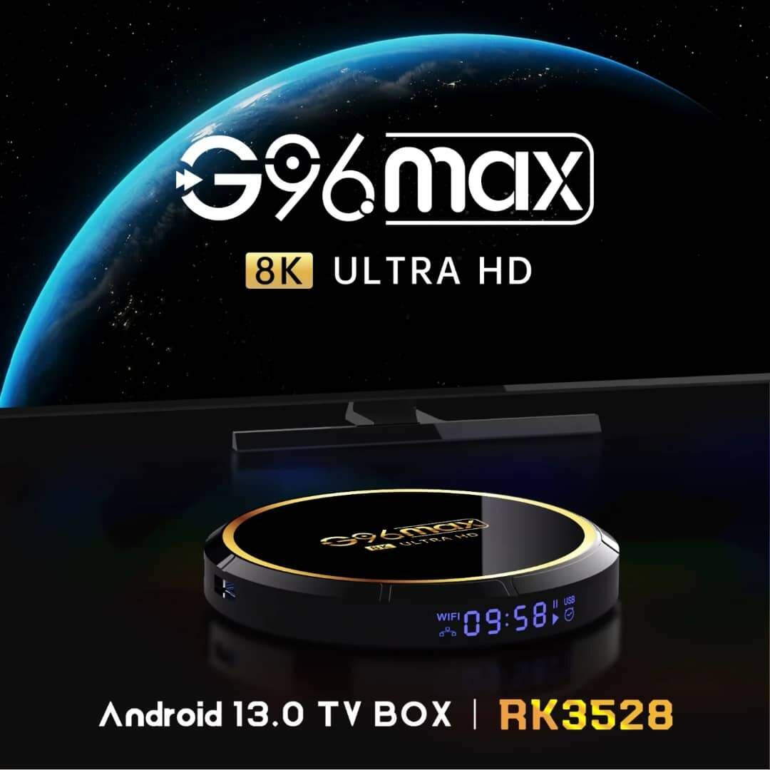 Boîtier TV Android 8K G96Max