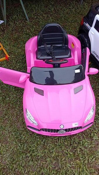 Voiture électrique pour enfants rose