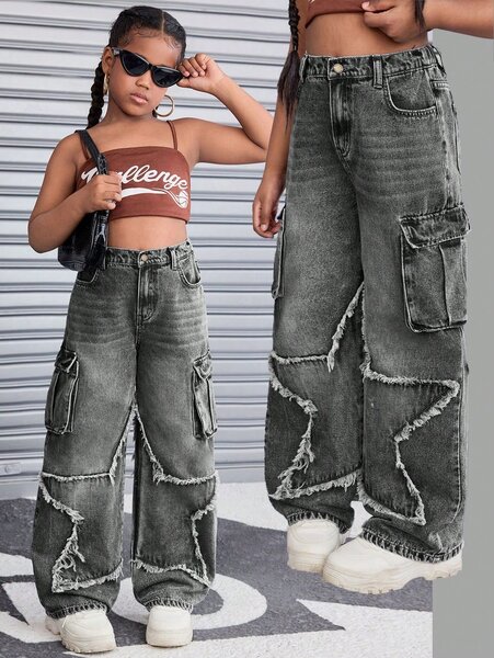 Jean Cargo Large Enfant