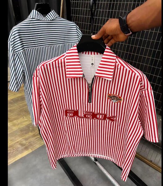 T-shirts décontractés rayés