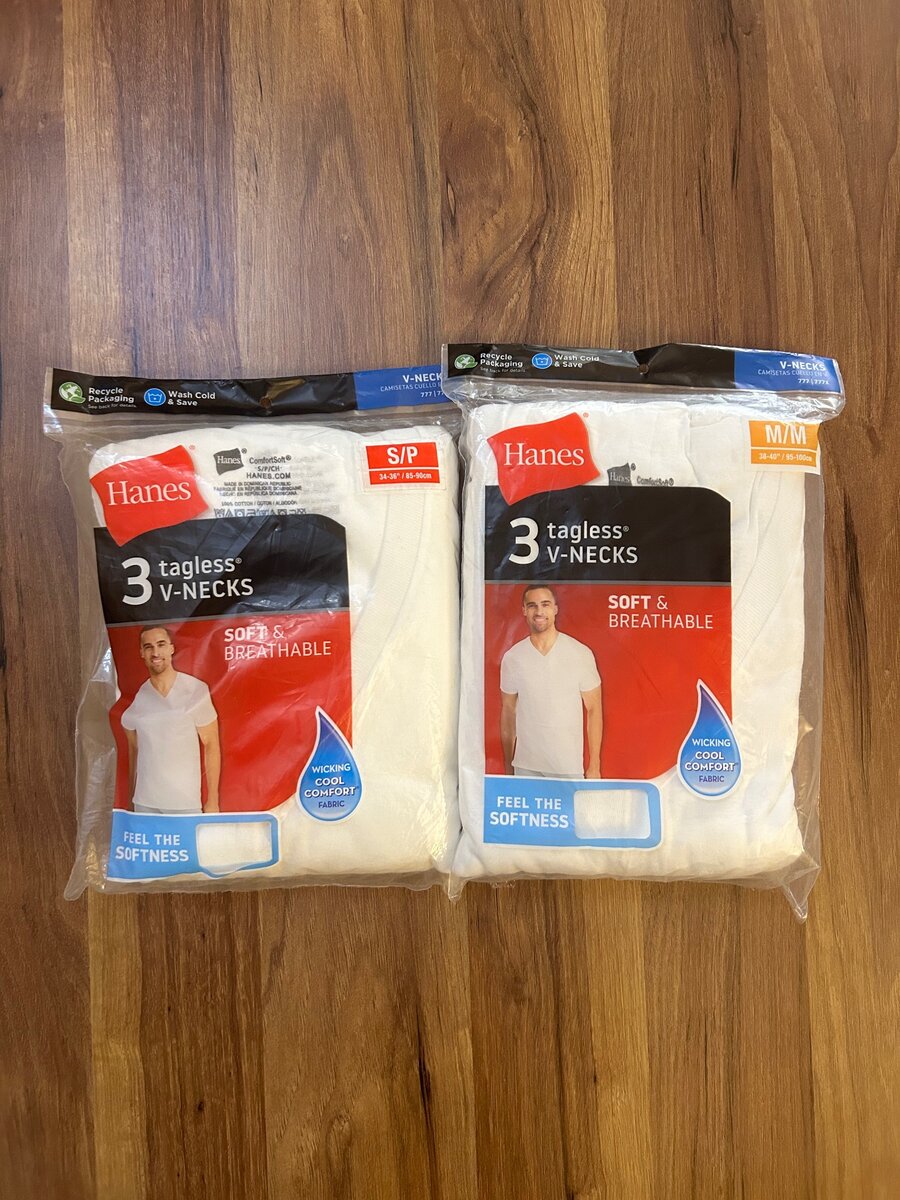 Hanes and Fruit of the Loom Underwear