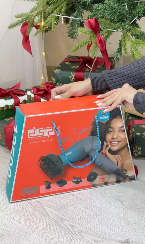 КОМПАКТНЫЙ ФЕН ДЛЯ ВОЛОС DSP 