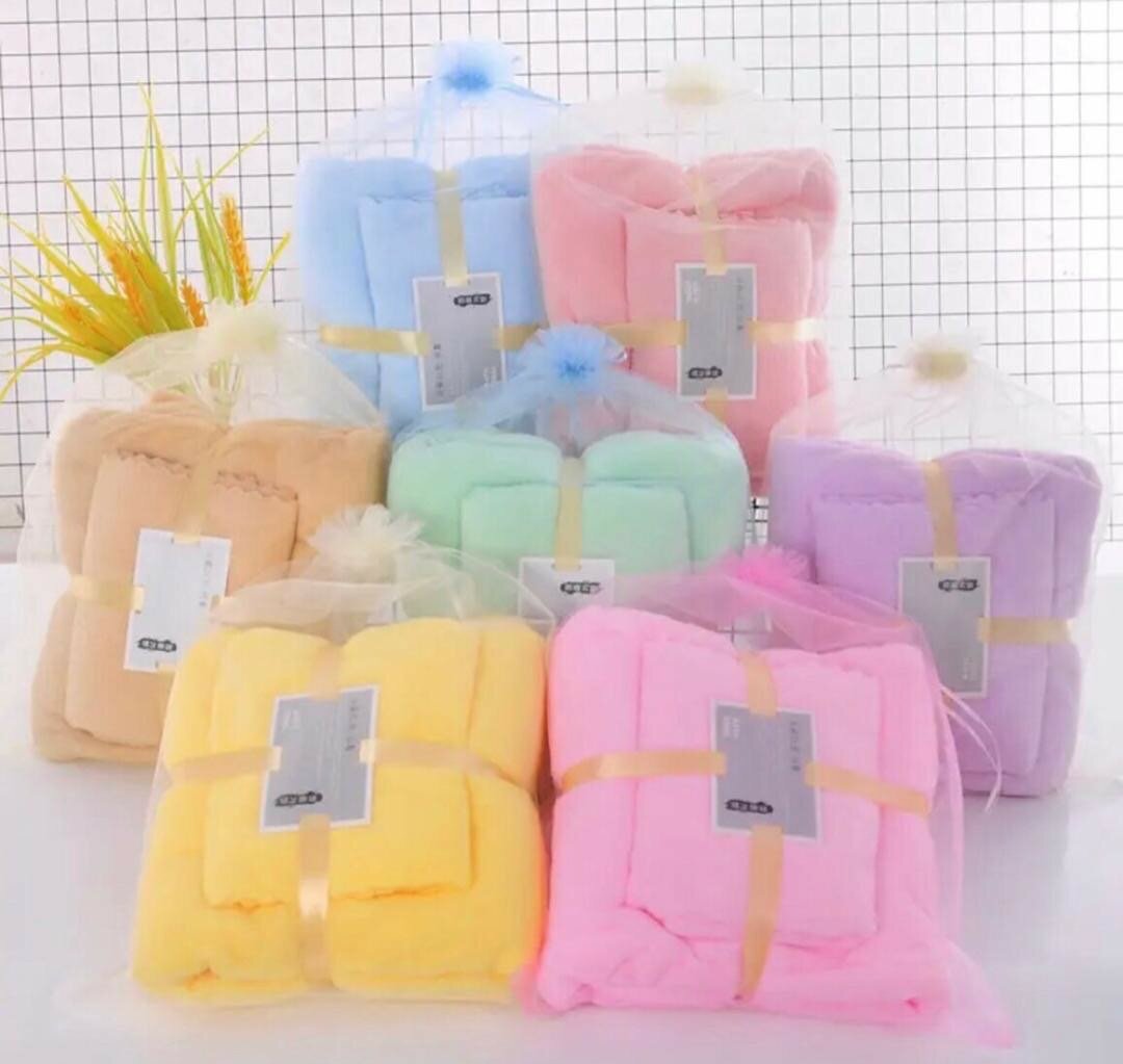 Ensemble de serviettes douces