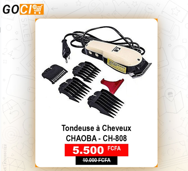 Tondeuse áCheveux CHAOBA- CH-808