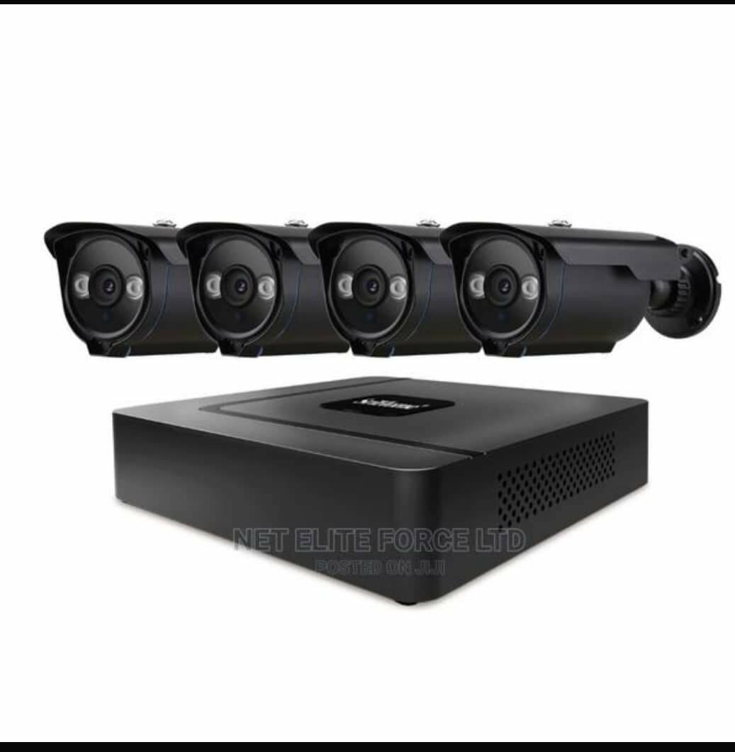 4 kit CCTV camera
