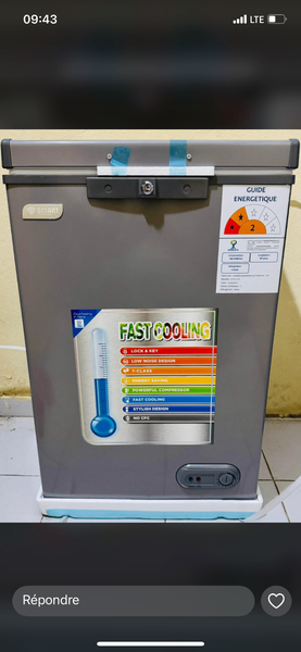 Congélateur compact rapide