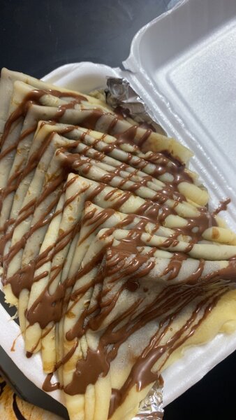 Crêpes au Nutella gourmandes