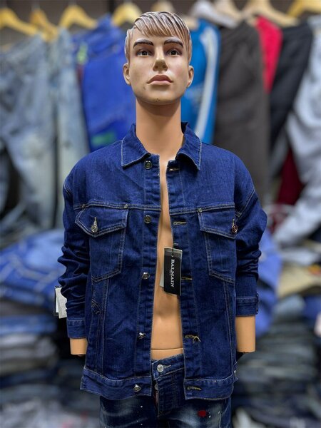 Veste en jean tendance homme