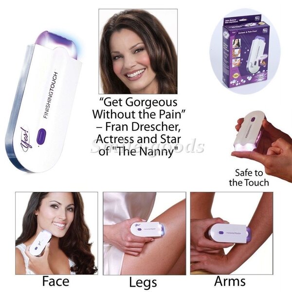 L'épilateur instantané sans douleur avec la technologie