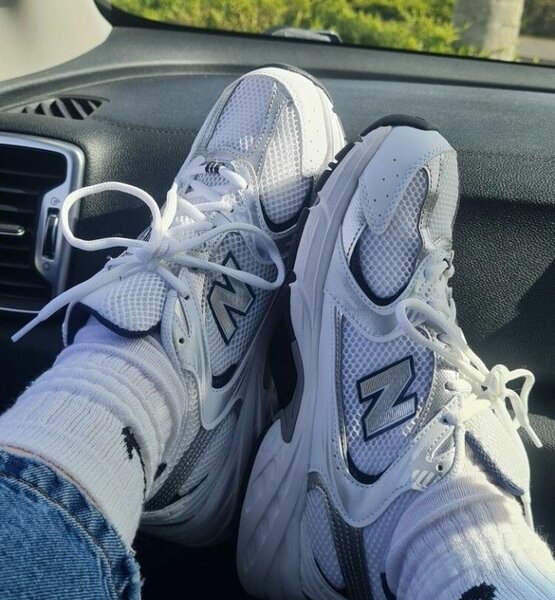 Baskets blanches confortables