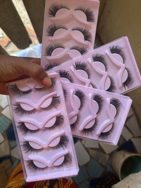 Faux cils volumineux 5 paires